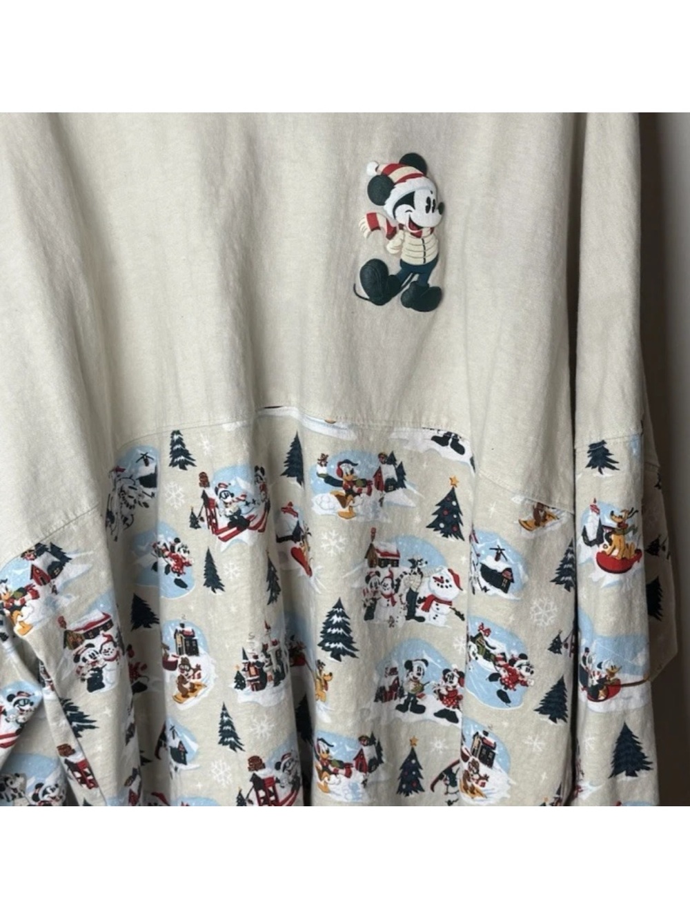 Walt Disney World Spirit Jersey Christmas Shirt Size XXL 2XL Mickey Mouse Winter - Picture 3 of 8